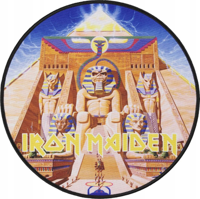 Гејминг подлога за глушец SUPERDRIVE Iron Maiden Powerslave, 30x30 cm, повеќебојна