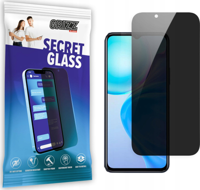 Xham mbrojtës privatizues Grizz SecretGlass për Vivo Y77e, qeramik, i fortë ndaj gërvishtjeve, transparent