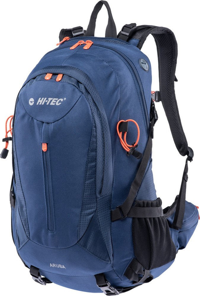 Çantë shpine Shporta Aruba, 24L, me mbulesë shiu, gri