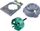 Set për montim të kutive elektrike Wolfcraft WF5897000, për gipskarton, 68mm