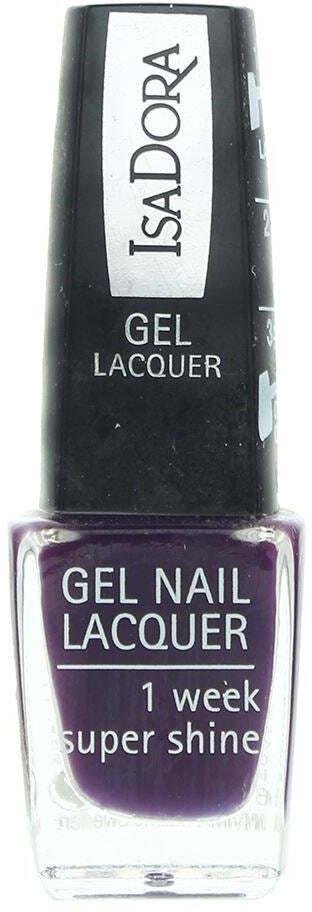 Гел лак за нокти Isadora Gel Nail Lacquer 247 Purple Passion, 6 ml, виолетов