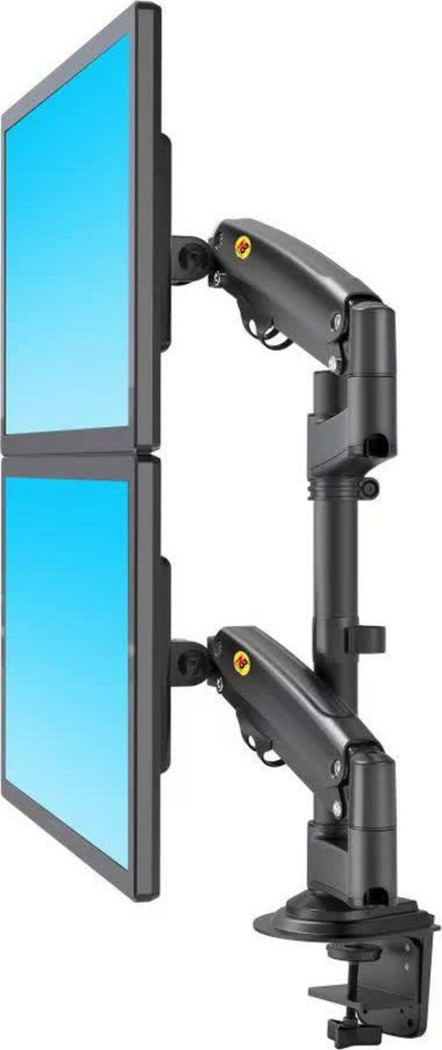 Mbajtëse dopio monitori North Bayou H180, 22"-32", lëvizje e plotë, e zezë