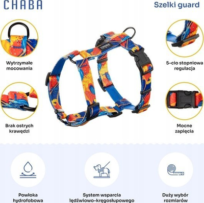 Shtrëngues për qen Chaba Guard Story III XL, 3.0 cm, model Aussie