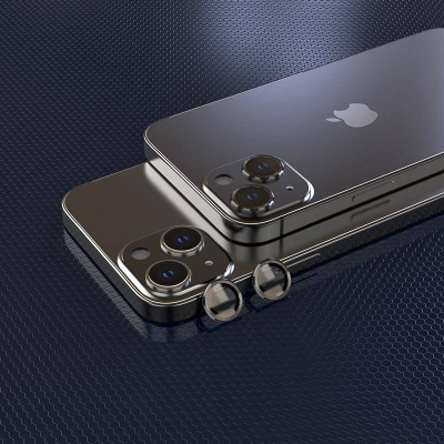 Mbrojtëse lente Hofi Camring Pro+ për Apple iPhone 13 13 mini, set 2 copë, e zezë