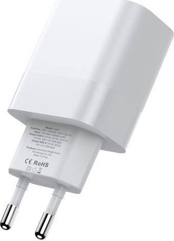 Karikues për në prizë Tech-Protect Charger, 1x USB A, 1x USB C, 3A