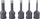 Set sharra me vrima diamanti Proline, M14, 5 - 12 mm, 5 copë