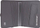 Portofol për karta RFID Compact, 10 cm, canvas, gri