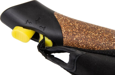 Shkopinj nordik Enero Nordic 1-seksion, 115 cm, alumin, kafe