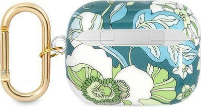Mbulesë mbrojtëse Guess Flower Strap Collection për AirPods Pro, TPU, jeshile