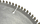 Кружно сечило GEKO 250x32 mm, 100 заби, за алуминиум
