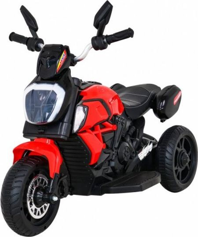 Motor elektrik për kalamoj Ramiz FAST TOURIST, 5 km/h, me bateri, i kuq