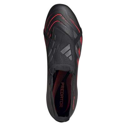 Këpucë futbolli adidas Predator League FT SG, me vida metalike, unisex, ngjyrë e zezë
