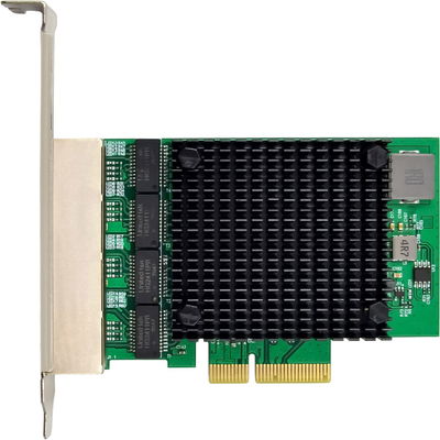 Kartë rrjeti InLine Quad Gigabit, 4x RJ45 2.5Gb/s, PCIe x4, me low profile