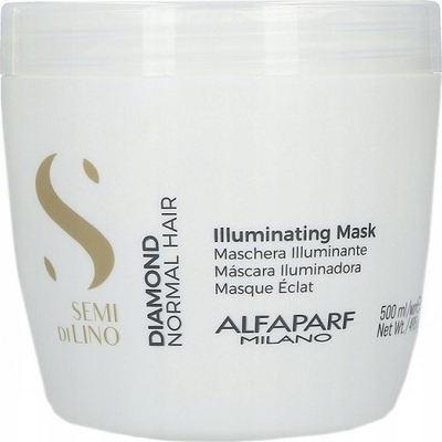 Maskë flokësh Alfaparf Semi Di Lino Diamond, për flokë normalë, 500ml