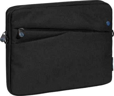 Çantë tableti Pedea Fashion, 12.9", me mesazh, e zezë blu
