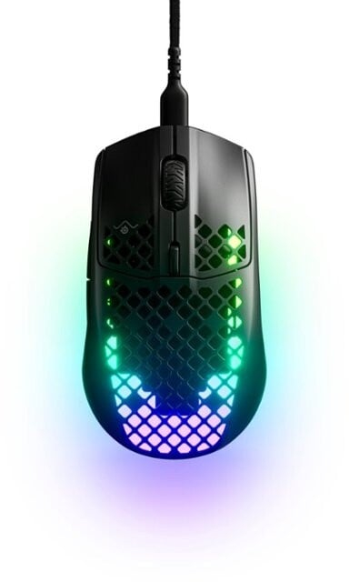 Maus SteelSeries Aerox 3 Onyx, i zi