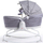 Lezhë bebe Tiny Love Cozy 3 në 1 Rocker Napper Bouncer, shtrirje 180°, me melodi qetësuese, gri