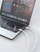 Kabllo iPEAX TPU USB-A / Lightning, 1M, USB 2.0, e bardhë