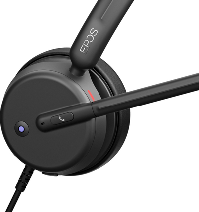 Слушалки со кабел EPOS IMPACT 430T, моно, Microsoft Teams, црни
