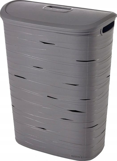 Shportë rrobash Curver Ribbon, 49L, plastikë, gri