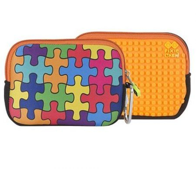 Заштитна торбичка PIXIE CREW Storage Pouch, силиконски панел сложувалка, 15 cm, повеќебојна