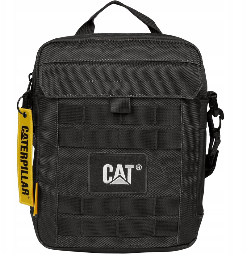 Çantë tableti Caterpillar Combat Namib, crossbody, polyester 1680D, e zezë