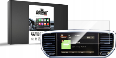Film keramik GRIZZ CeramicFilm për Kia Sportage 4, ekran 8", 2015-2021, transparent