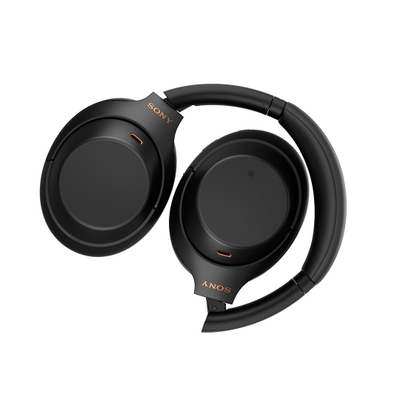 Слушалки Sony WH-1000XM4 безжични Bluetooth, црни