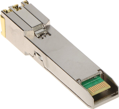 Modul SFP Opton SFP-RJ45/10M-1G, 10/100/1000 Mbps, portë RJ-45, i argjendtë