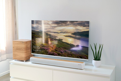 Soundbar Thomson COSY SB400BTWSWH, 300W, Bluetooth, i bardhë