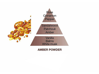 Qiri aromatik Maison Berger Paris Amber Powder, 180 g