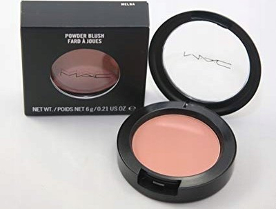 Rum për faqe MAC Powder Blush Melba Pink, pudër, koral pjeshkë