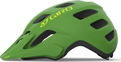 Helmetë biçiklete për fëmijë Giro Tremor, 47 54 cm, 18 hapje ajrimi, jeshile mat