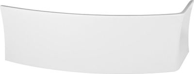 Panel frontal për vaskë Cersanit Sicilia, 160 cm, ABS, i bardhë