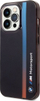 Mbulesë telefoni BMW Motorsport Tricolor Stripe, PC TPU, për iPhone 14, e zezë