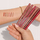 Lапс за усни GOSH Velvet Touch Waterproof 012 Raisin, 1.2g, темно виолетова