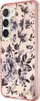 Hulë telefoni Guess Flower Collection GUHCS23MHCFWSP për Samsung Galaxy S23 Plus, kapak i fortë, rozë me lule