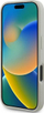 Kapak telefoni Guess GUHMP16SPGPYSH Peony Script Logo për iPhone 16 6.1", MagSafe, i bardhë