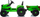 Traktor elektrik për kalamaj Lean Toys CH9959, 12V, me rimorkio, jeshil