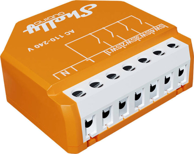 Modul smart home Shelly Wave i4, Z-Wave, 4 hyrje, i bardhë