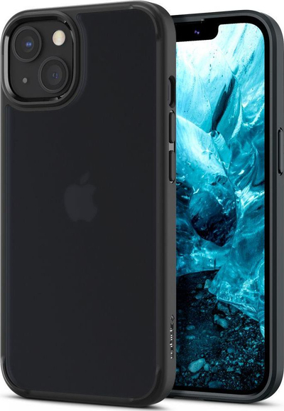 Mbrojtëse telefoni Spigen Ultra Hybrid për iPhone 13, TPU dhe pjesë e pasme e fortë, Frost Black