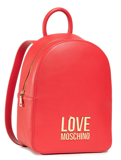 Çantë shpine Love Moschino, e kuqe