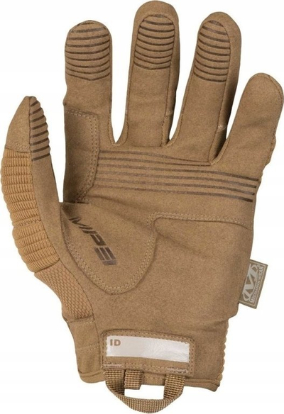 Doreza taktike Mechanix Wear M-Pact, pëllëmbë lëkurë sintetike, mbrojtje nyjesh, ngjyrë tan