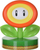 Lampë dekorative Paladone Fire Flower Icon BDP V2, dritë ambienti, shumëngjyrëshe