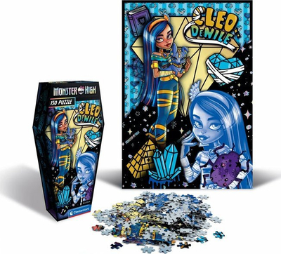 Puzzle Clementoni Monster High Cleo de Nile, 150 copa, 48.5x33.5cm, shumëngjyrësh