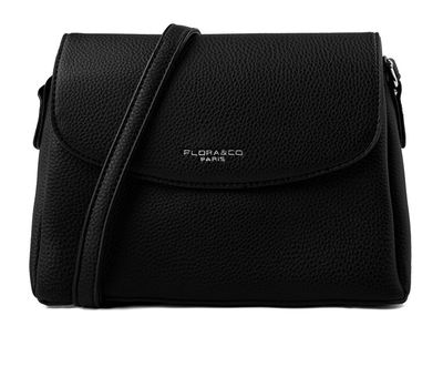Çantë për femra FLORA & CO, e zezë