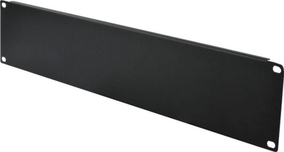 Panel mbulues rack Techly I-CASE BLANK-2-BK, 2U, 19", i zi