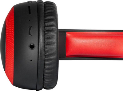 Kufje Defender Freemotion B575, të zeza / të kuqe