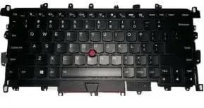 Tastierë laptopi Lenovo 01AW912, pjesë zëvendësuese, e zezë