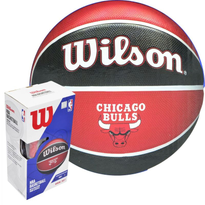 Top basketbolli Wilson NBA Chicago Bulls, nr. 7, për jashtë, i kuq e zi